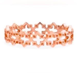 Birks Iconic Stackable Rose Gold Muse Ring 💍 size 7